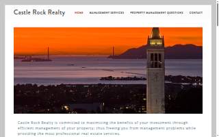 Castle Rock Realty website