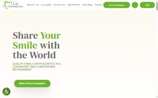 Lai Orthodontics website