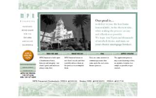 MPR Financial website