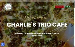 Charlie's Trio Cafe website