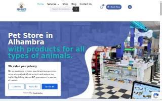 Charlys Pet World - Pet Store & Pet Grooming website