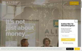 Align Wealth Advisors of Aliso Viejo website
