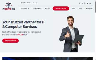 IT Solve Hub of Laguna Niguel website