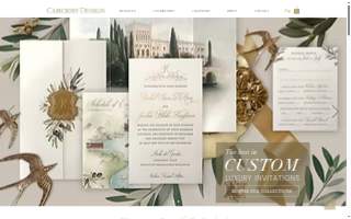 Carciofi Design - Paper Boutique & Studio website
