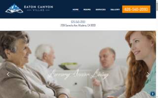 Eaton Canyon Villas - Senior Living Facility, Board and Care, Memory Care website