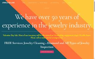 Jewels On Lake of Altadena website