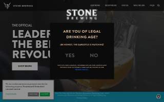 Stone Brewing Tap Room - Pasadena of Altadena website
