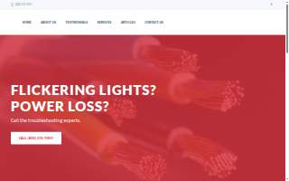 AHA Electric website