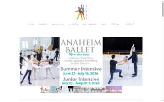 Anaheim Ballet website