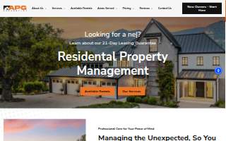 APG Properties of Anaheim website