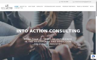 Into Action Consulting, Inc. website