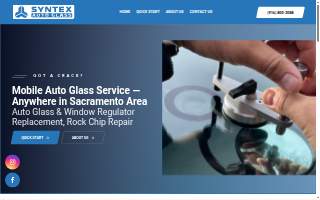 Syntex Auto Glass of Antelope website