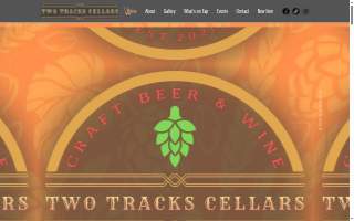 Two Tracks Cellars Brewery website