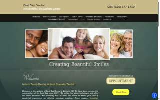 East Bay Dental website