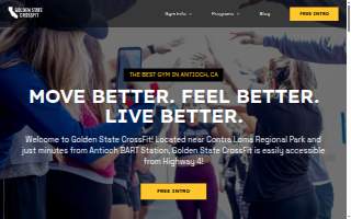 Golden State CrossFit website