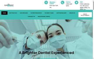 Sunburst Dental - Apple Valley Dentist website