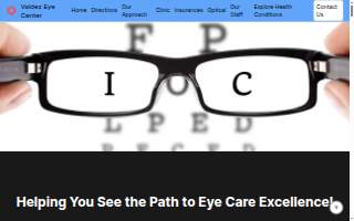 Valdez Eye Center website