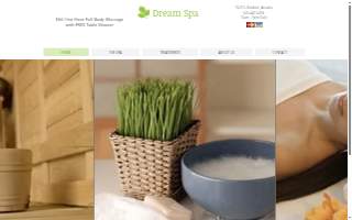 Dream Spa website