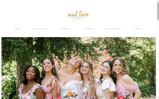 Mad Love Events website