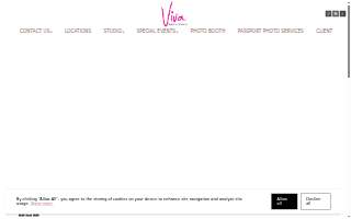 Viva Photo Studio of Arcadia website