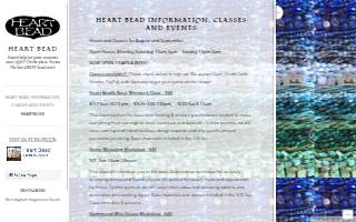 Heart Bead website