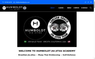 Humboldt Jiu Jitsu website