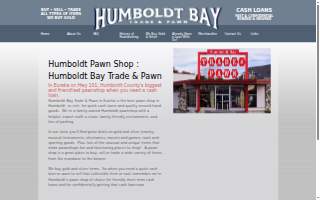 Humboldt Pawn website