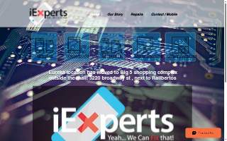 iExperts Repair of Arcata website