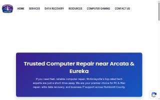 North Coast Computers website