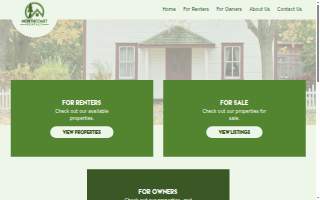 North Coast Rentals website