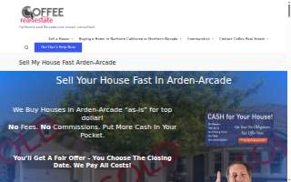 Coffee Real Estate website