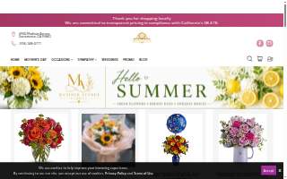 Madison Avenue Florist of Arden-Arcade website