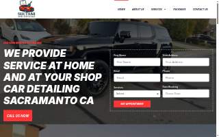 Sultani mobile Detailing of Arden-Arcade website