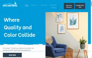 Pacific Edge Painting website