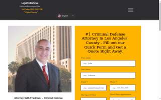 LegalProDefense website
