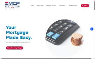 My City Financial website