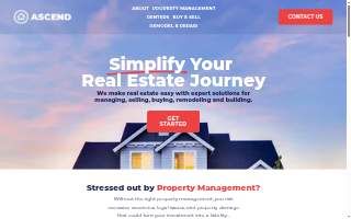 Ascend Real Estate And Property Management of Arvin website