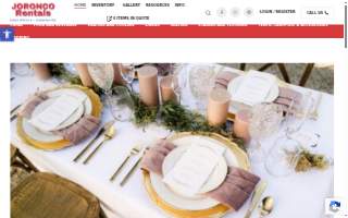 JoRonCo Rentals Inc website