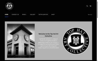 Top Hat Art Collective website