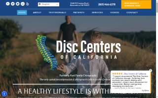 Chiropractor Atascadero website