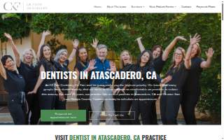 CK Farr Dentistry website