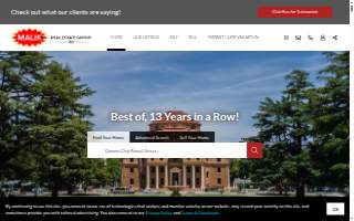 Malik Real Estate Group, Inc. website