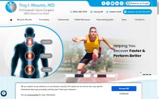 Troy I. Mounts, MD website