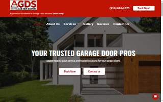 Auburn Garage Door Solutions, LLC website