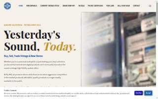 Fly Hifi Stereo website