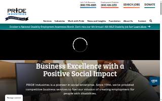 PRIDE Industries - Auburn website