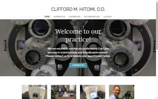 Clifford M Hitomi OD website