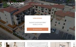 Gladstone Senior Villas website