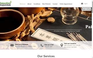 Bakersfield Acupuncture Clinic website