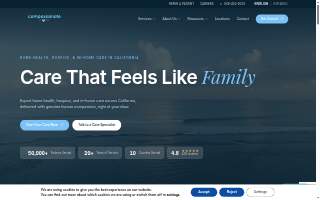 Compassionate Care Home Health, Hospice, and In Home Care - Bakersfield website